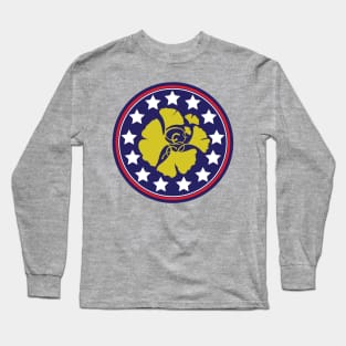 Betsy Ross Barn Star Long Sleeve T-Shirt